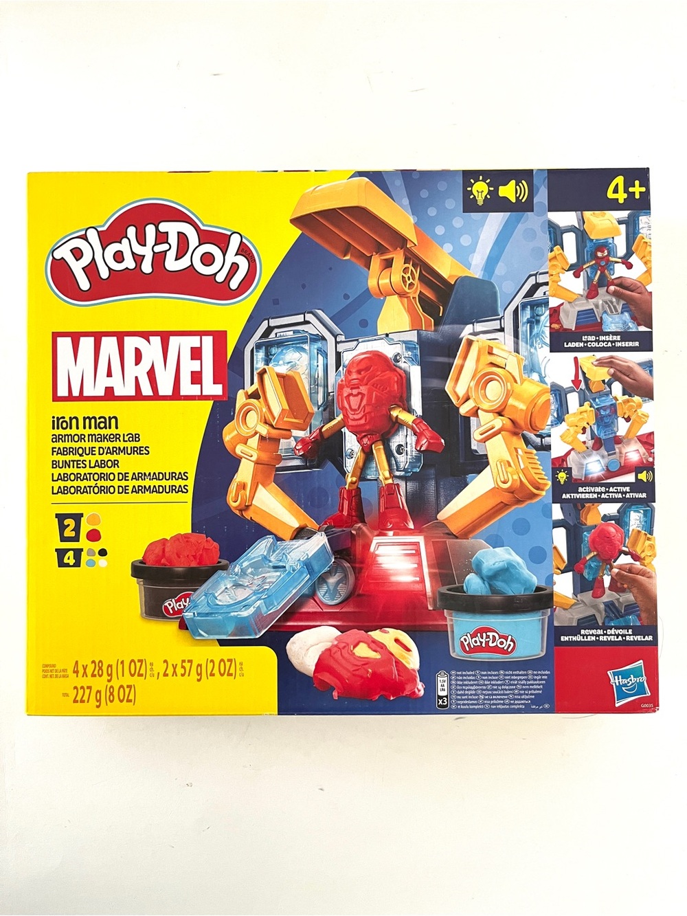 Play-Doh Marvel Iron Man Armor Maker Lab – Brand New